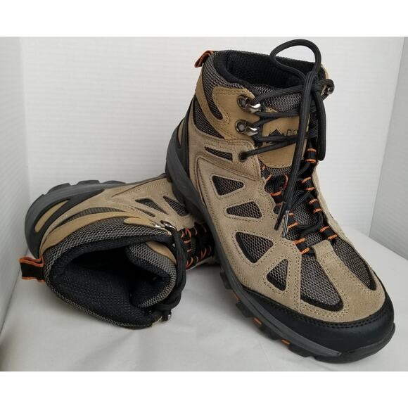 Denali Leather Men’s Hiking Boots Size 7 Leather, Remaining Man Made Breathable - Picture 2 of 9